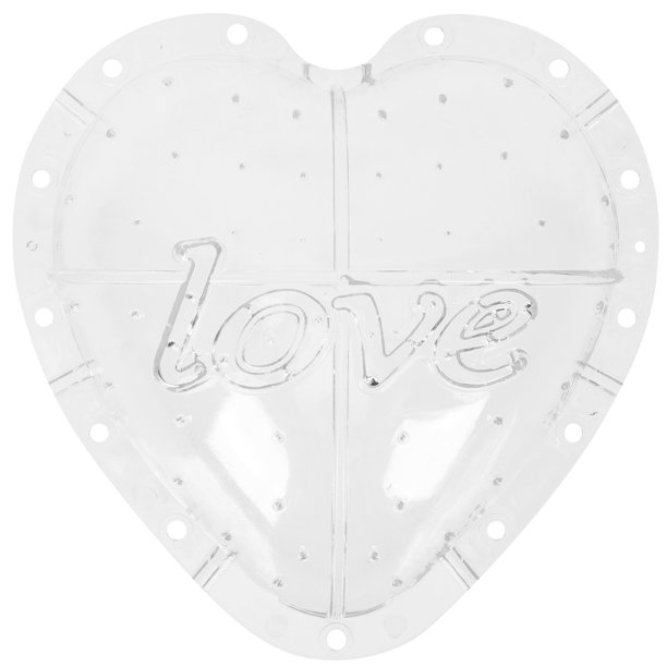 BRIGHTFUFU Moldura de sandía Molde en forma de moho en forma de corazón molde de fruta formando molde
