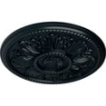thumbnail image 3 of Ekena Millwork 18"OD x 1 3/4"P Edinburgh Ceiling Medallion (Fits Canopies up to 5 1/4"), Hand-Painted Night Shade, 3 of 6