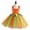 Orange, variant on HNMKIU Halloween for Girls Halloween Pumpkin Puff Sleeve Dress With Headband Party Performance Kids Orange - 2-3 Years