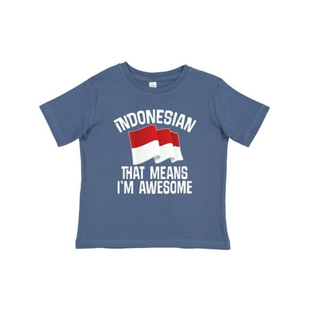 

Inktastic Indonesian Gift Indonesia Flag Gift Baby Boy or Baby Girl T-Shirt