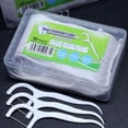 thumbnail image 5 of 50PCS Disposable Dental Floss Picks, Strong & Flexible Tooth Floss Sticks, Easy Grip Plastic Handle for Daily Oral Care, 5 of 7
