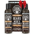 thumbnail image 1 of Limpiador y acondicionador para barba Viking Revolution 150 ml para hombre, 1 of 8
