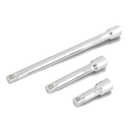 Hyper Tough 3-Piece 1/2-inch Drive Extension Bar Set, 3-Sizes