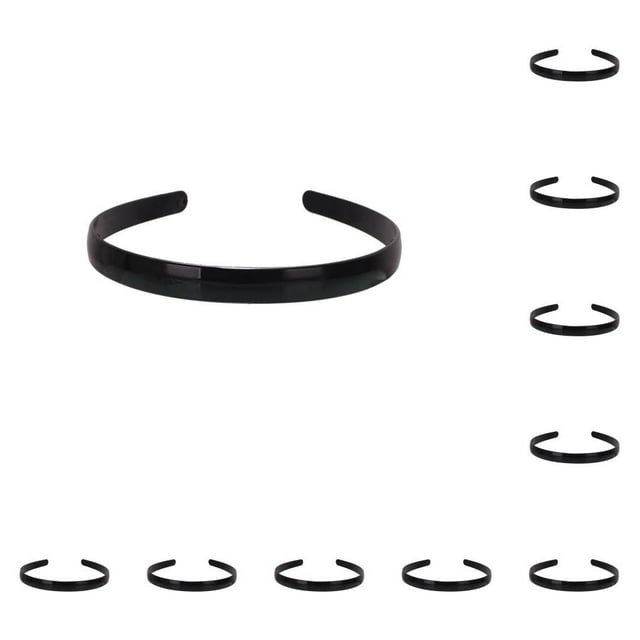 Qarigey 10 piezas de diadema para mujer, diadema portátil a la moda, accesorio de banda para el cabello, fiesta escolar, viaje de oficina Accesorio para el cabello Tipo 7 Qarigey AP016446-07
