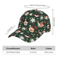 thumbnail image 2 of Salouo Festive Forest Friends for Unisex-Adult Baseball Cap Golf Dad Hat Outdoor Cap Mountain Dad Hat Adjustable Fit Sports Hat for Men & Women, 2 of 6