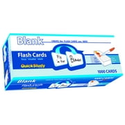 Blank Flash Cards - 1000 Cards: A Quickstudy Reference Tool (Other)