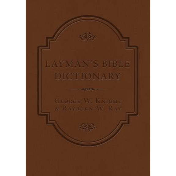 Pre-Owned THE LAYMAN'S BIBLE DICTIONARY (QuickNotes Commentaries) (Paperback) 1616269804 9781616269807