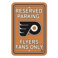 thumbnail image 1 of Fremont Die  Philadelphia Flyers Plastic Parking Sign, 1 of 1