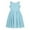 Sky Blue, variant on iEFiEL Big Little Girls Halter Neck Chiffon Summer Dress Sleeveless Rhinestone Wedding Birthday Party Dress Pink 4