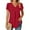 Red, variant on Tops for Women Trendy Floral Tees Women Thermal Top Raglan Top Silk Blouse Elegant Striped Sleeve Sleeve Shirt for Long Sleeved Womens Athletic Tops Womens Tunic Sweater Short Sky Blue S