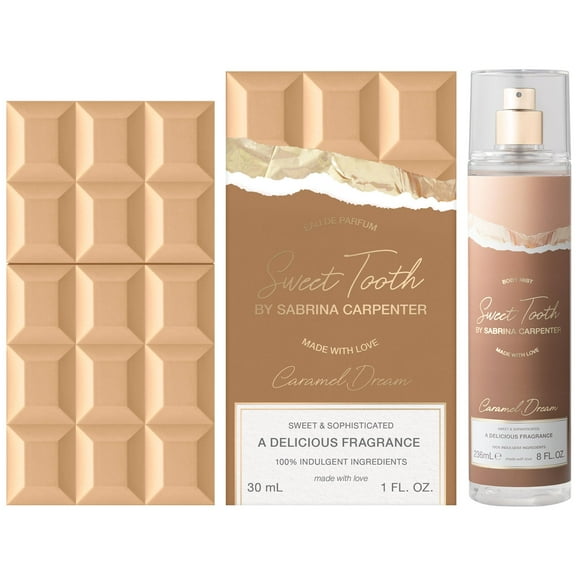 Sabrina Carpenter Sweet Tooth Carmel Body Spray and Perfume