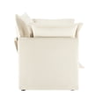 thumbnail image 3 of Cream Armchair - Vacuum - Packed Cushions (48h Recovery) - Guest Room - Comfort for Guests, 3 of 6