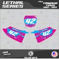 thumbnail image 3 of Kalair GFX Graphics Kit for Yamaha YZ125 (2022-2023) Lethal Series, 3 of 5