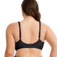 thumbnail image 2 of MANIFIQUE Women's Full Figure Minimizer Bras Comfort Large Busts Wire-Free Non Padded Plus Size Bra, 2 of 6
