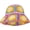 Hot Pink, variant on Womens Sun Hats Boho Floral Straw Hat Crochet Granny Square Bucket Hat Packable Summer Beach Hats