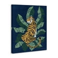 thumbnail image 4 of Stupell Industries Tiger Sitting over Palms Animals & Insects Painting Gallery Wrapped Canvas Art Print Wall Art, 36 x 48, 4 of 8