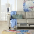 thumbnail image 3 of Nourison Luminescence Celadon Decorative Throw Pillow , 12'X 24', 3 of 5