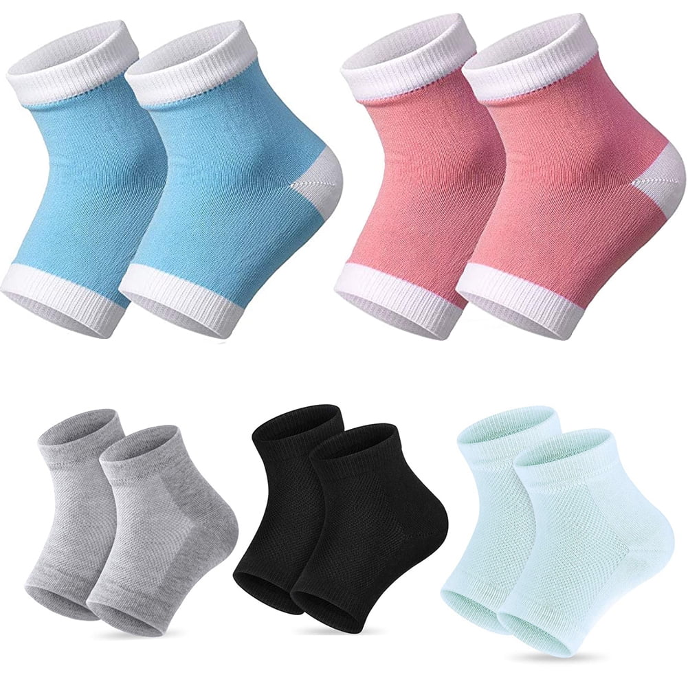 Happon Moisturizing Heel Gel Socks Heal Dry Cracked Dead Skin Foot