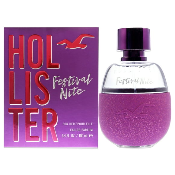 Festival Nite de Hollister para mujer - EDP en spray de 3,4 oz Hollister Hollister Aerosol EDP 3.4 oz