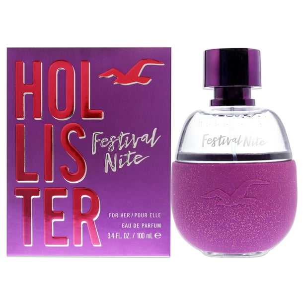 Festival Nite de Hollister para mujer - EDP en spray de 3,4 oz Hollister Hollister Aerosol EDP 3.4 oz