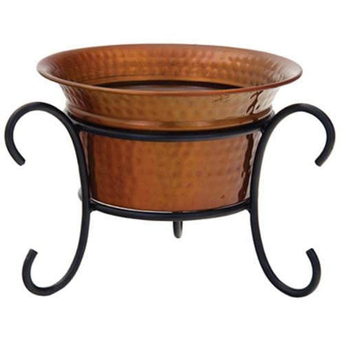 Behrens 1PWS 1 Gallon Copper Planter & Stand