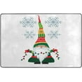 thumbnail image 4 of Dreamtimes Christmas Winter Gnome Non-Slip Area Rug 36"x24", Cute Snowy Snowflakes Floor Carpet Comfort Floor Mats Decor for Indoor Front Porch,Living Room, Bedroom,Kitchen, 4 of 5