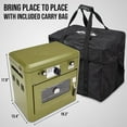 Hike Crew Outdoor Gas Camping Oven W/Carry Bag, 2 Burner Portable