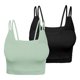 thumbnail image 1 of Pack 2 Crop Top Dama Blusa Gym Bralette Ombliguera Mujer Fin LOLE Crop Top, 1 of 5