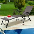 thumbnail image 1 of Costway Chaise Longue de Piscine Inclinable Mobilier de Patio Extérieur Réglable, 1 of 10