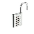 thumbnail image 4 of Uxcell 10-Digit Combination Padlock Push Button Locker Locks Silver Tone 2Pcs, 4 of 5
