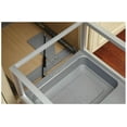 thumbnail image 5 of Rev-A-Shelf 5149-1527Dm-2 Contemporary 12-1/4"W Aluminum Double 27 Qt / 6.75 Gallon Pull, 5 of 7