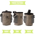 thumbnail image 5 of Dog Treat Training Pouch Pet Training Accessory Treat Holder Camel Color, 5 of 7