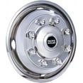 thumbnail image 2 of Pacific Dualies 33-1950 Polished 19.5 Inch 8 Lug Stainless Steel Wheel, 2 of 3