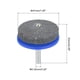 thumbnail image 2 of Cortacésped Cuchilla Afilador, 5uds Universal Corindón Cortacésped Cuchilla Amoladora Piedra Rueda para Césped Cortadora Eléctrico Taladro Manual Taladro, Azul Unique Bargains cuchillas de cortacésped, 2 of 7