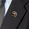 thumbnail image 3 of The Sentinel Dragon Viking Fantasy Metal 1.1" Tie Tack Hat Lapel Pin Pinback, 3 of 5