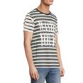 thumbnail image 6 of WeSC Men's Max Wasted Youth Striped Graphic Tee, Sizes S-XL, Mens T-Shirts, 6 of 6
