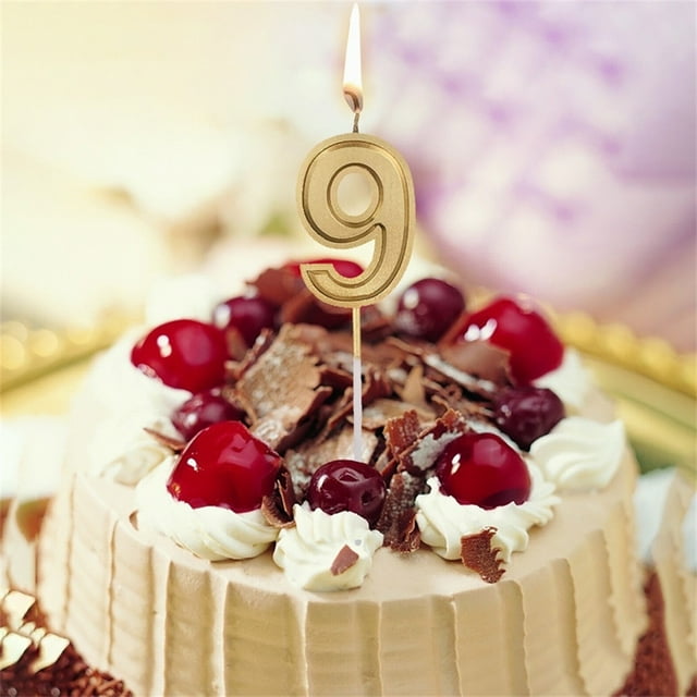 PEONAVET Candles Number Number Birthday Numeral Candles Number Cake Decor for Adults/ Party
