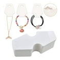 thumbnail image 2 of 100Pcs Packaging Sturdy Necklace Holder-Tag for Selling Earring Keychain Display Card for Small Business Supply, 2 of 8