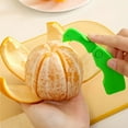 thumbnail image 5 of chock 6pcs Orange Peeler  Plastic Orange Peeler  Simple Lemon Peeler  Grapefruit Peeler  Creative Cutter  Orange Peeler Tool With Ring Handle  Fruit Peeler  Vegetable Fruit Tools  Kitchen, 5 of 5