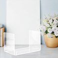 thumbnail image 2 of Acrylic Mask Storage Box Skincare Organizer Transparent Cosmetic Display Rack for Vanity Large Capacity Facial Mask Holder for Bathroom and Bedroom, 2 of 3