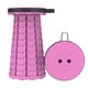 thumbnail image 1 of Taburetes plegables retráctiles, taburete portátil para acampar, taburete plegable ligero pero más resistente para pesca actividades al aire libre, carga máxima de 600 libras WD.WDQZL Ropa, 1 of 4