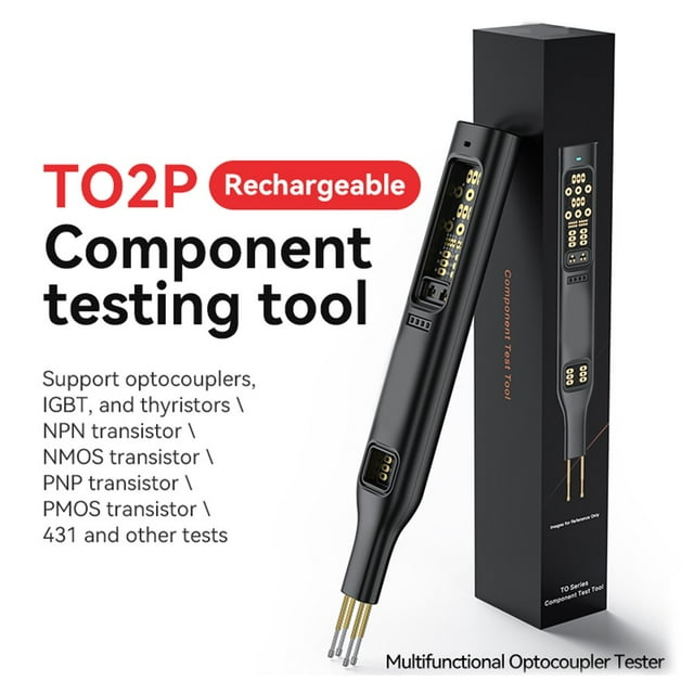 Lefu To1/To2 Optocoupler Tester Optocoupler Test Detection Tool Online Test Module For Optocoupler IGBT Thyristor NPN Transistor NMOS
