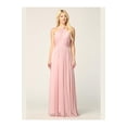 thumbnail image 4 of Women's Eva USA 3206 Halter Long Bridesmaids Dress Mauve 2XL, 4 of 8