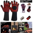 thumbnail image 3 of WHAMVOX Guantes Para Y Barbacoa Con Gancho Para Colgar Y Tejido Transpirable Negro, 3 of 7
