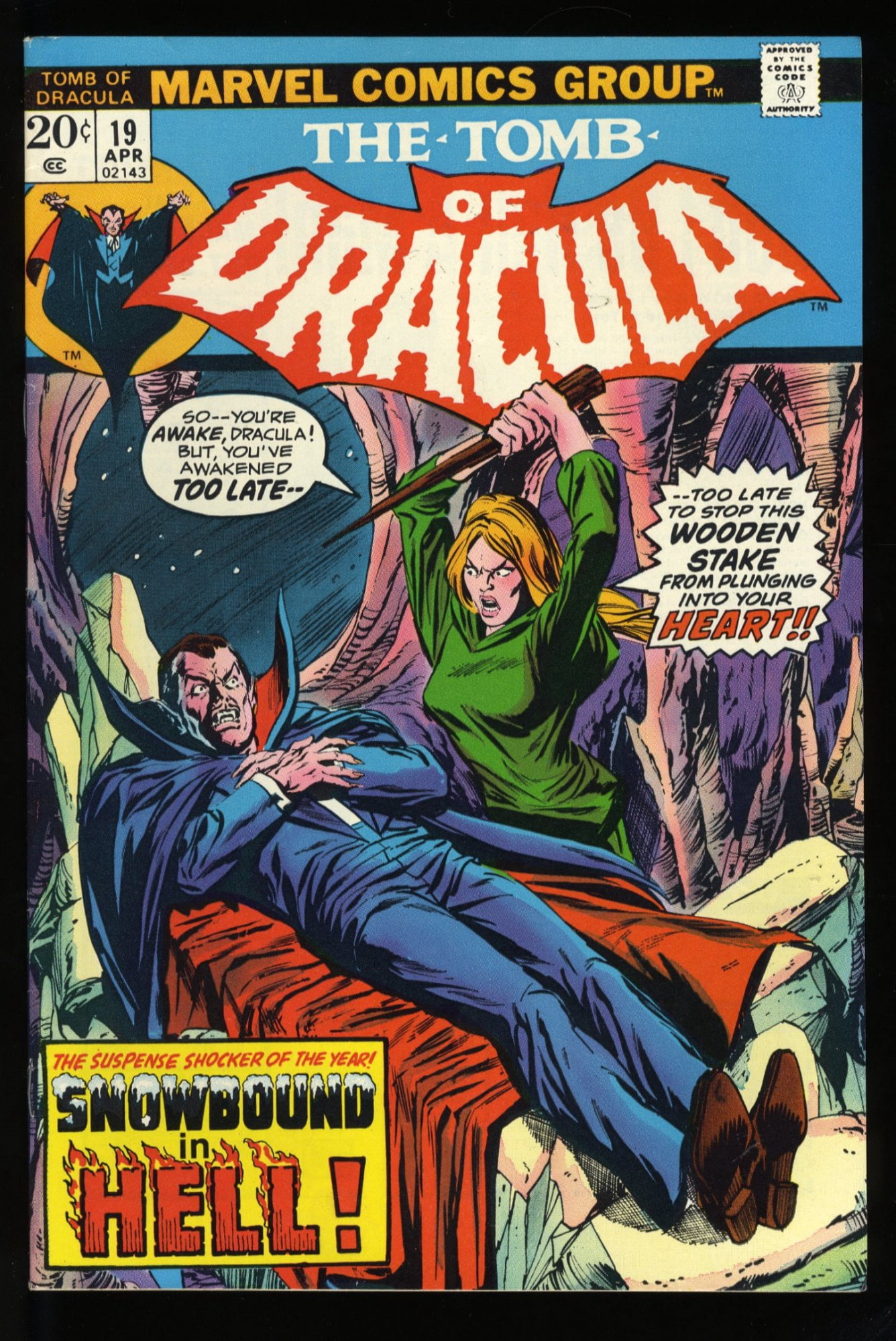 Cover of Tomb of Dracula #19