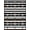 Black White, Pattern 1, variant on Design&I 4'x6' Washable Area Rug Mens Bold Masculine Horizontal Bands Intersecting Shapes Graphic for Dorm Room, Living Apartment, Flatweave Daily Traffic Ready