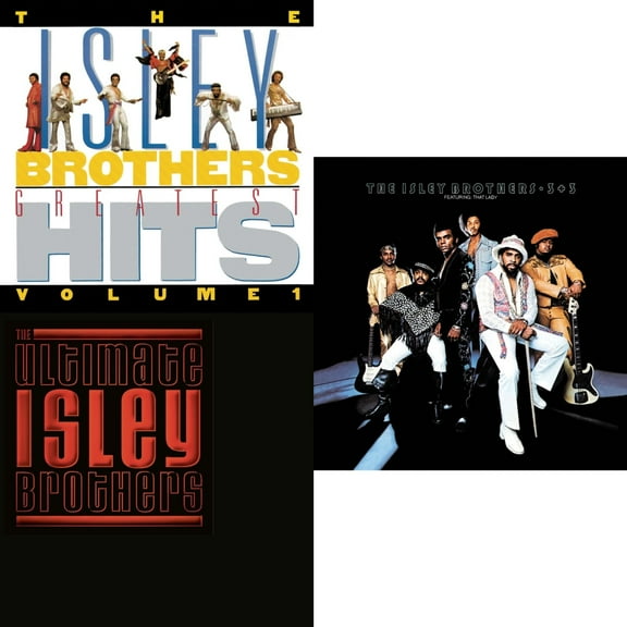 Isley Brothers Greatest Hits Vol.1 & Ultimate Isley Brothers & 3 Plus 3 [CD Bundle]