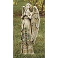 thumbnail image 2 of Roman 29011 Garden Decor Resin & Stone Praying Angel Statue with Rose Design, 2 of 2