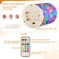 thumbnail image 5 of Yayeee Flameless Candles with Remote Flickering Battery Operated Multi Color Changing, Colorful Easter Eggs, 5 of 7