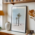 thumbnail image 5 of Beach life in Sicily - San Vito Lo Capo Sicily Italy Photography Palm Tree Beach Coastal Summer Tropical Seaside Minimalist Black Framed Wall Art Print 24 x 36 inches, 5 of 8